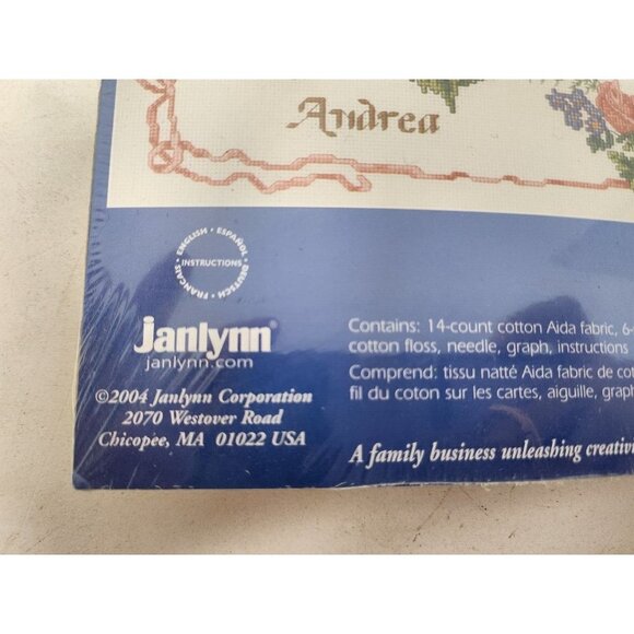 Janlynn Counted One Cross Stitch Kit 2004 And The Two Shall Become 16"x12" NEW - Picture 7 of 7